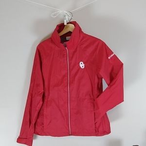 Oklahoma Sooners Columbia Windbreaker - Med